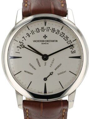 Vacheron Constantin Patrimony Silver Dial 18k White Gold 42.5mm Automatic Men’s